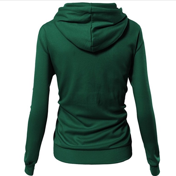 Sweaters - Green Hoodie